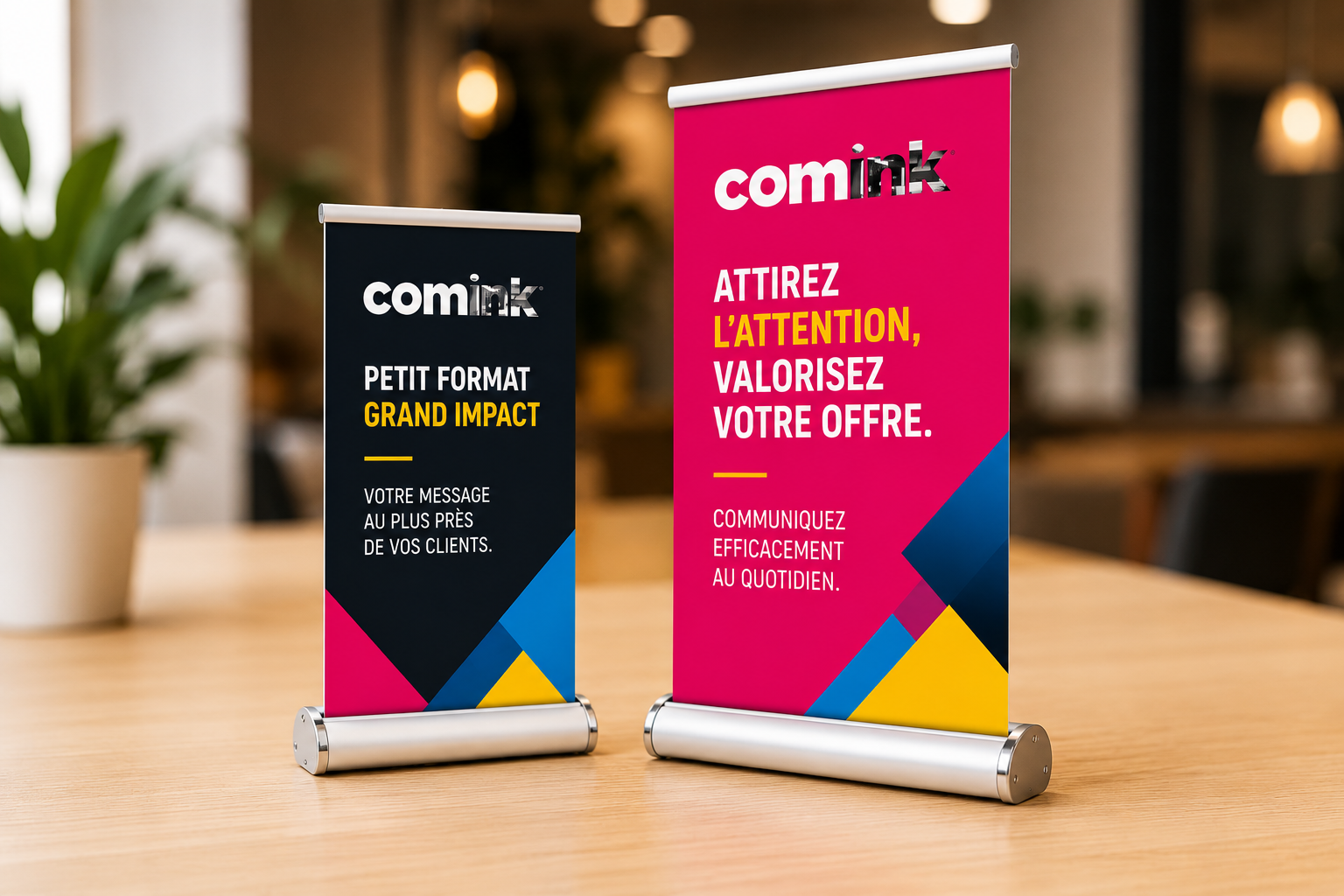 Roll up mini de table